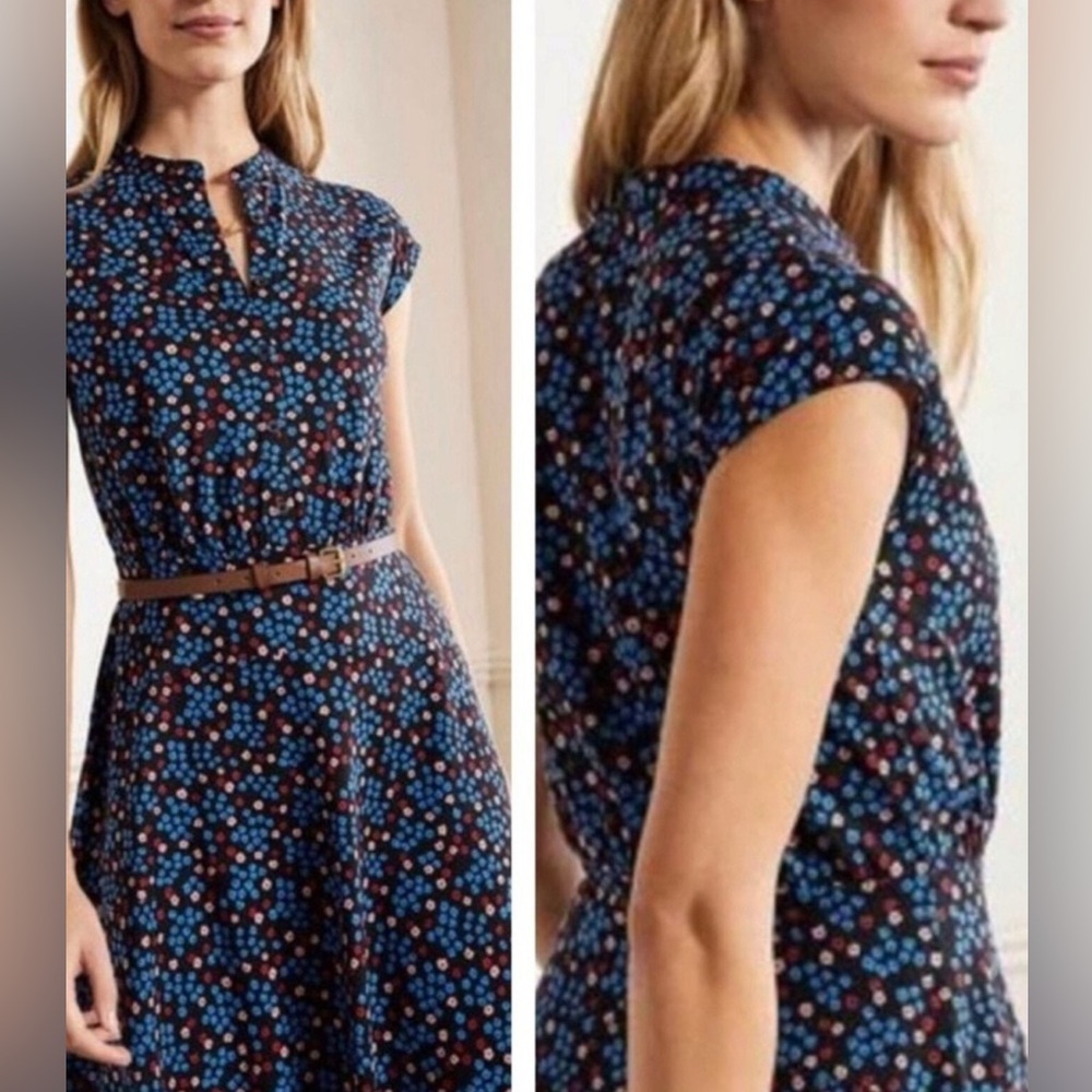 Boden Floral Print Dress